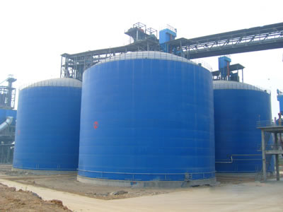 绥中水泥钢板库改造