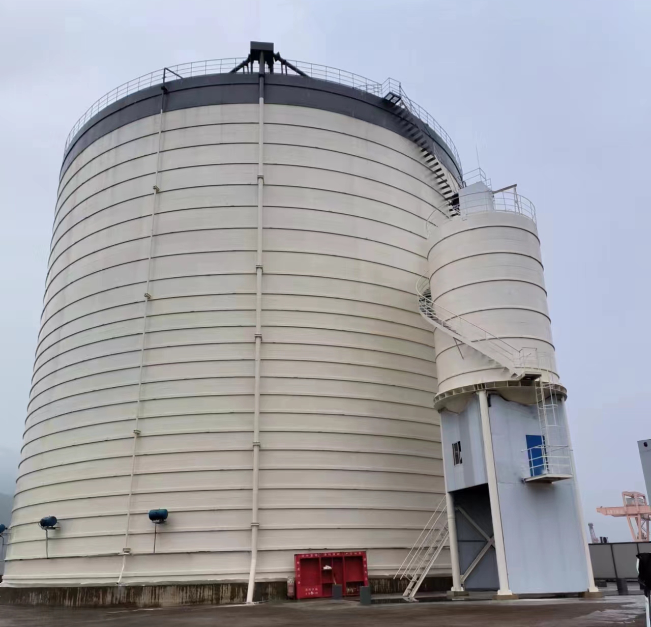 绥中10万吨水泥钢板库